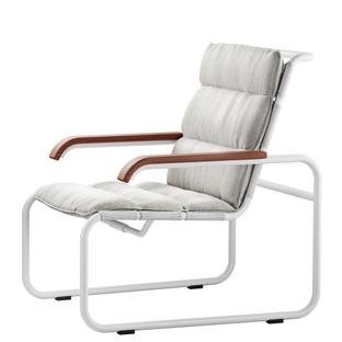 S 35 N All Seasons Lounge Chair, White, White, With Cushion Nature