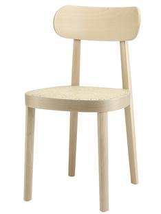 118 / 118 M Chair, Faded beech (TP 107), Cane-work (with supporting mesh underneath seat)