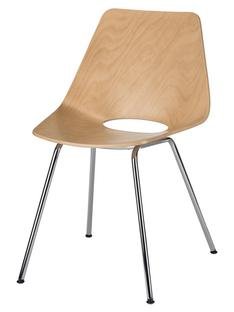 S 661, Natural stained beech (TP 17), Chrome-plated
