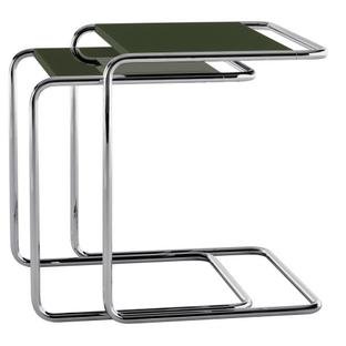 JS . Thonet - Side Table Set B 97 Serious, Serious 03 - graphite green