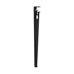 Tiptoe Table Leg, 75 cm, Graphite black
