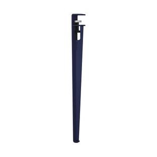 Tiptoe Table Leg, 75 cm, Mineral blue