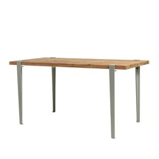 Balthazar Dining Table, Reclaimed oak, Eucalyptus grey