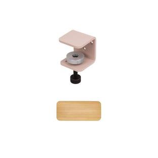 Tiptoe Wall Shelf, Solid Oak, Wall shelf 45 cm, TipToe x HEJU - Aurora pink