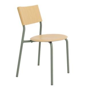 SSD Chair, Metal/Wood, Ash, Eucalyptus grey