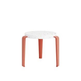 Mini Lou Children's Stool, Tutti Frutti, Flamingo Pink