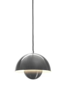 Flowerpot VP1 Pendant Lamp, Chrome-plated
