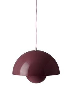 Flowerpot VP7 Pendant Lamp, Dark plum