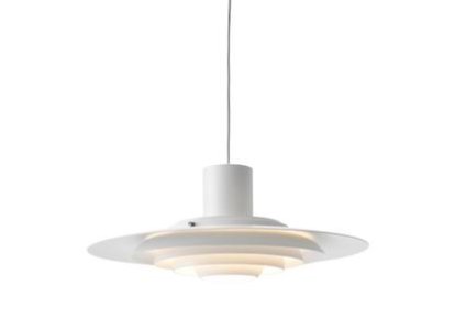 P376 Pendant Lamp, KF1 (Ø 47,5 cm), White matt