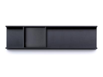 Tray Meterware, Deep (5 cm), deep black, Deep (4,5 cm), deep black