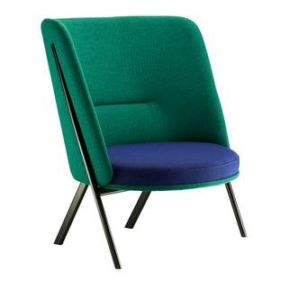 D70, Fabric Arco - cobalt/garden, Black