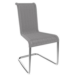 B20, Wickerwork I, Silver grey, Stainless steel, matt