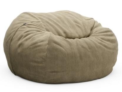 Details Vetsak Vetsak Beanbag Vetsak Beanbag, L (H 90 x Ø 140 cm), Cord velours - Khaki
