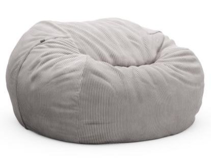 Details Vetsak Vetsak Beanbag Vetsak Beanbag, L (H 90 x Ø 140 cm), Cord velours - Platinum