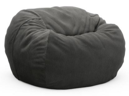 Details Vetsak Vetsak Beanbag Vetsak Beanbag, M (H 70 x Ø 110 cm), Cord velours - Dark grey