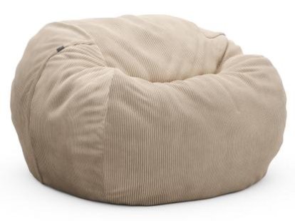 Details Vetsak Vetsak Beanbag Vetsak Beanbag, M (H 70 x Ø 110 cm), Cord velours - Sand