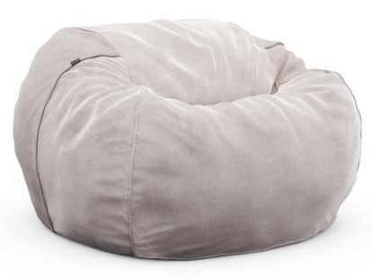 Details Vetsak Vetsak Beanbag Vetsak Beanbag, M (H 70 x Ø 110 cm), Velvet - Light grey