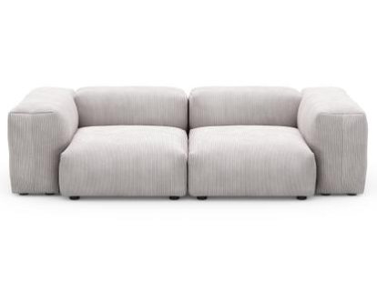 Details Vetsak Two Seat Sofa S Two Seat Sofa S, Cord velours - Platinum