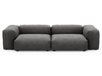 Details Vetsak Two Seat Sofa M Two Seat Sofa M, Cord velours - Dark grey