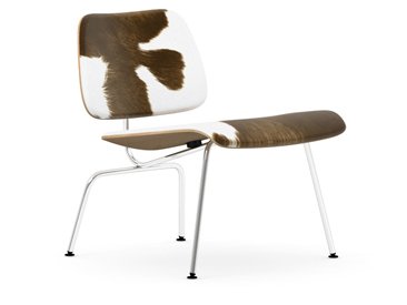 Plywood Group LCM Calf’s Skin, Natural ash, skin brown/white, Polished chrome