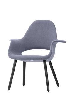 Organic Chair, Dark blue / ivory