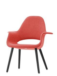 Organic Chair, Poppy red / ivory