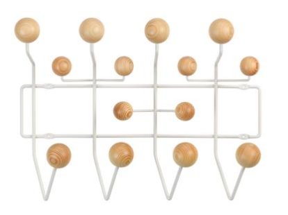 Hang It All, White: Balls pine