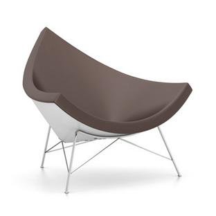 Coconut Chair, Leather (Standard), Marron