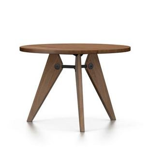 Guéridon, 1050 mm, American walnut solid, oiled