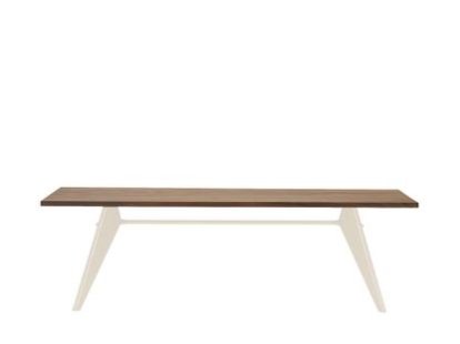 EM Table, 240 x 90 cm, American walnut solid, oiled, Ecru