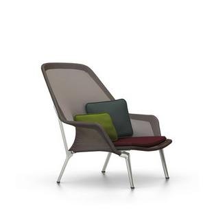 Slow Chair, Base polished, Brown