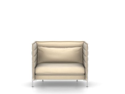 Alcove Sofa, Love Seat (H94 x W126,5 x D84 cm), Laser, Ivory