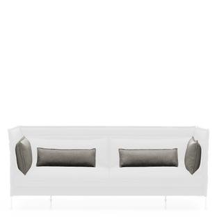 Cushion Set for Alcove Sofa, For 3-seater, Credo, Salt'n pepper