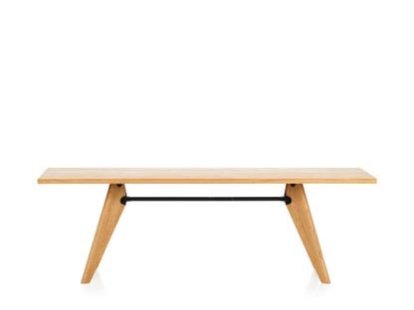 Table Solvay, 200 x 90 cm, Natural oak solid, oiled