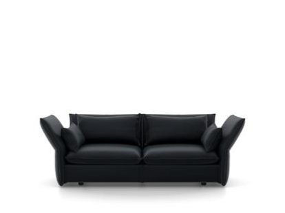Mariposa Sofa, 2,5-Seater (H80,5 x W171 x D101,5 cm), Credo black/anthracite