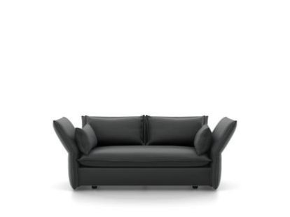 Mariposa Sofa, 2-Seater (H80,5 x B140 x T101,5 cm), Laser dark grey