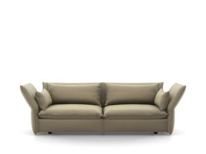 Mariposa Sofa, 3 Seater (H80,5 x W198 x D101,5 cm), Laser warmgrey