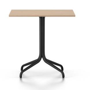Belleville Table, 75 x 75 cm, Light oak veneer