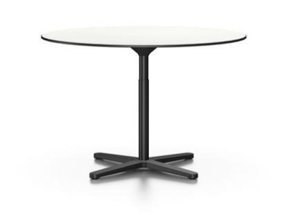 Super Fold Table, Ø 79,5 cm, Solid core material white