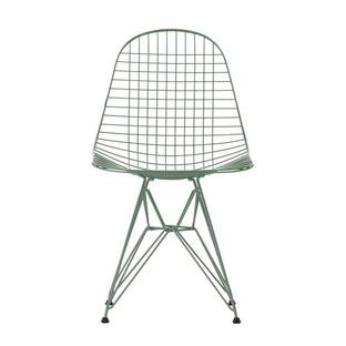 Wire Chair DKR , Powder-coated eames sea foam green