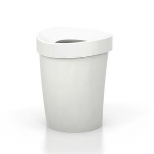 Happy Bin, L (H 37,5 x Ø 30 cm), White