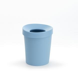 Happy Bin, S (H 29,5 x Ø 23,5 cm), Sky blue RE