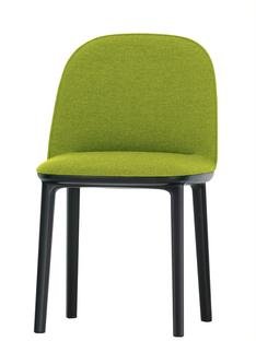 Softshell Side Chair, Avocado, Felt pads for hard floor surfaces