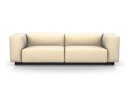 Soft Modular Sofa, Laser ivory, Without Ottoman