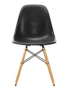 Eames Fiberglass Chair DSW, Eames elephant hide grey, Ash honey tone