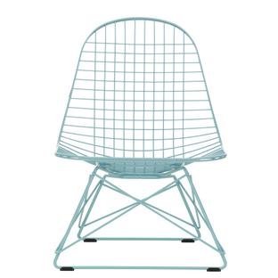 Wire Chair LKR, Powder-coated sky blue smooth