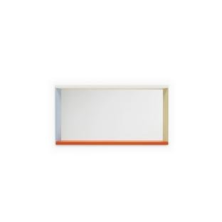 Colour Frame Mirror, Medium (48 cm x 91 cm), Blue / Orange