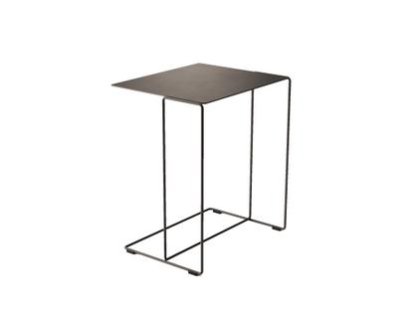 Oki, H 49 x W 42 x D 34 cm, Matt bronze powder-coated, Matt bronze powder-coated