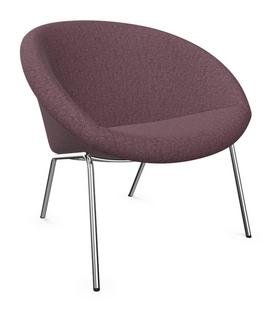 369 , Fabric Gaia amethyst, High gloss chrome-plated