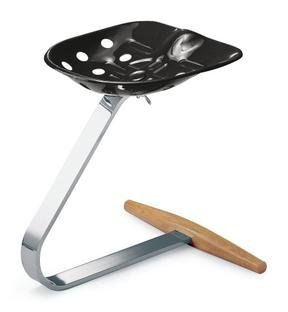 Stool Mezzadro, Black